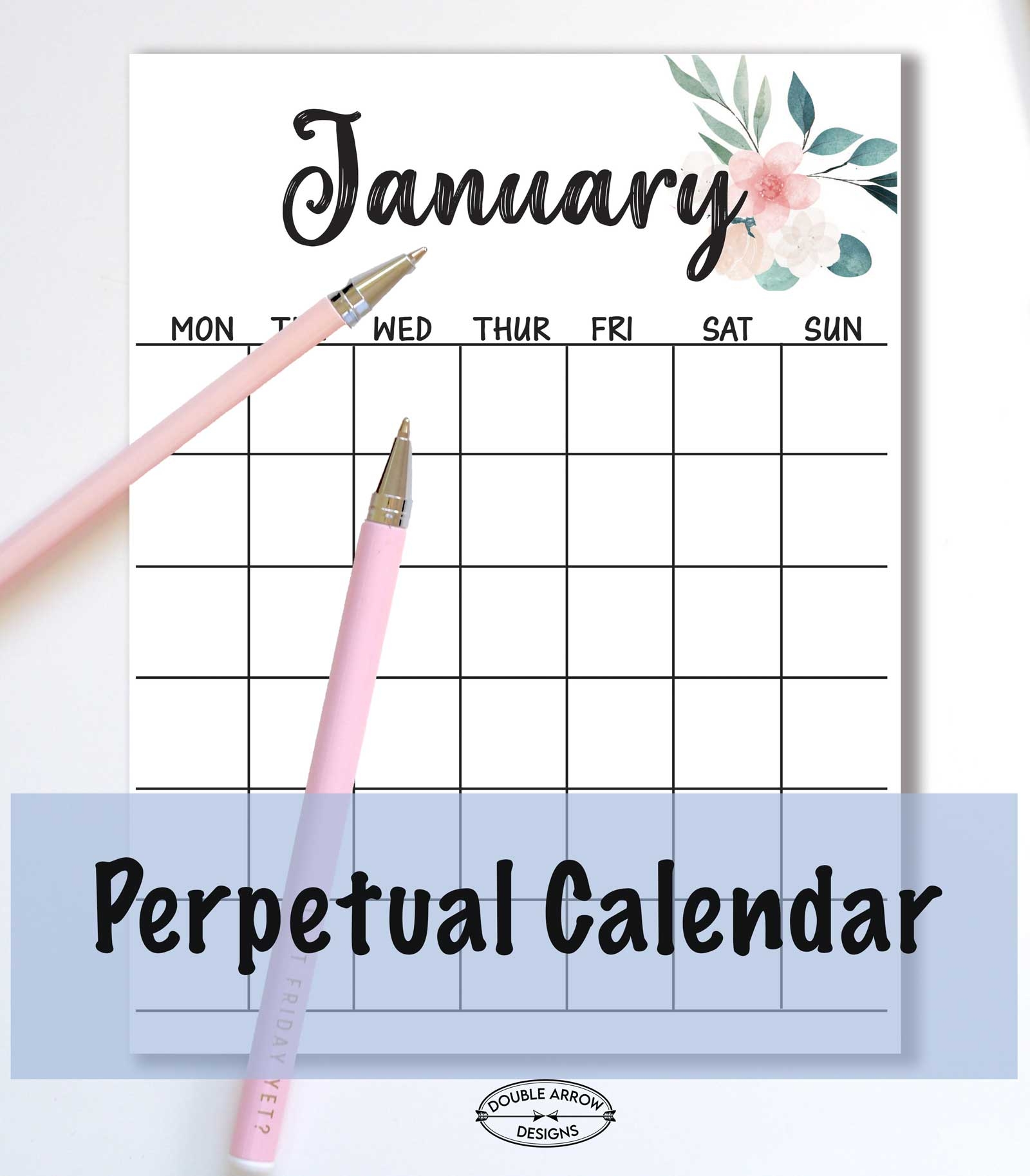Perpetual Calendar Printable That s Free 