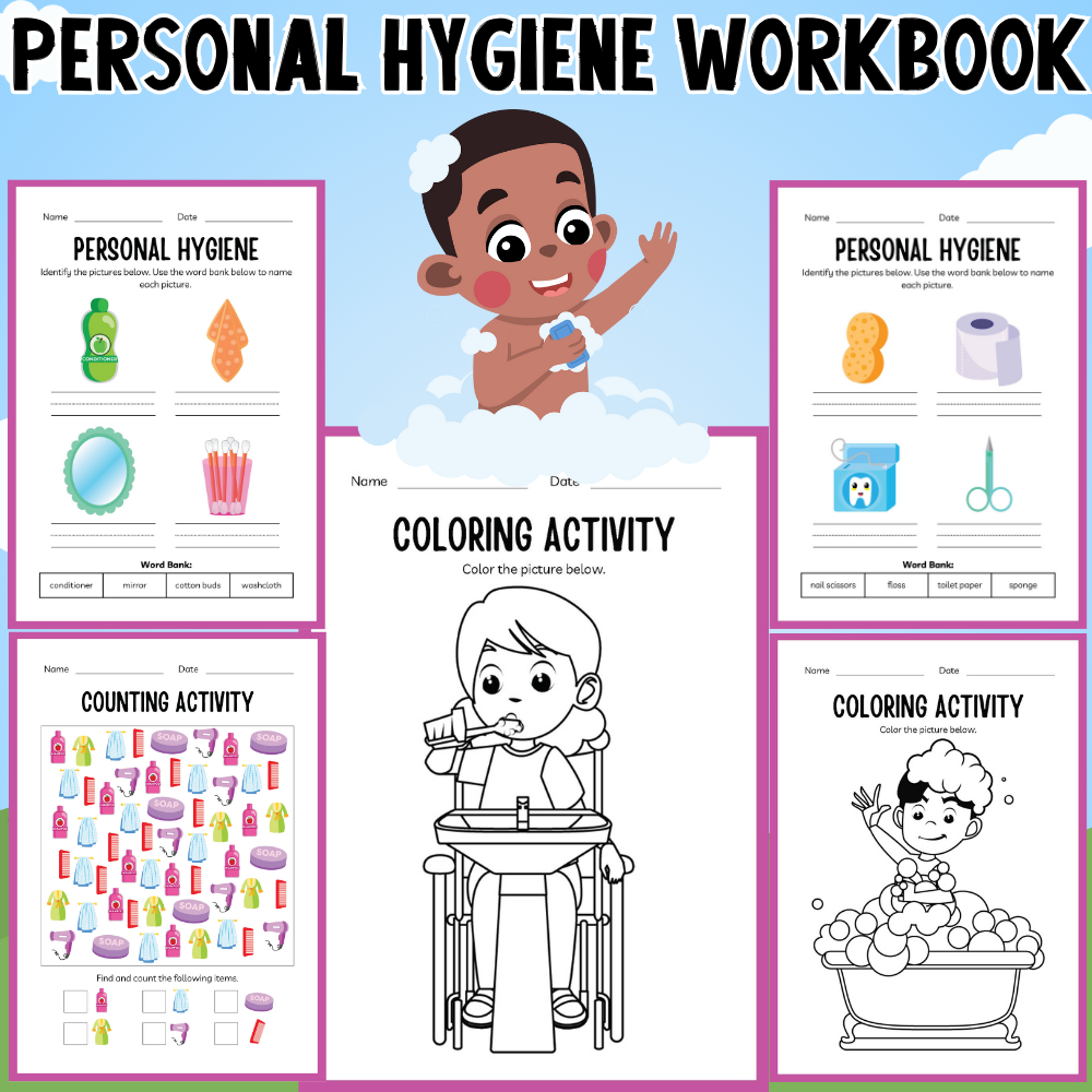 Personal Hygiene Workbook For Kindergarten Engaging Learning Companion For Kids Made By Teachers