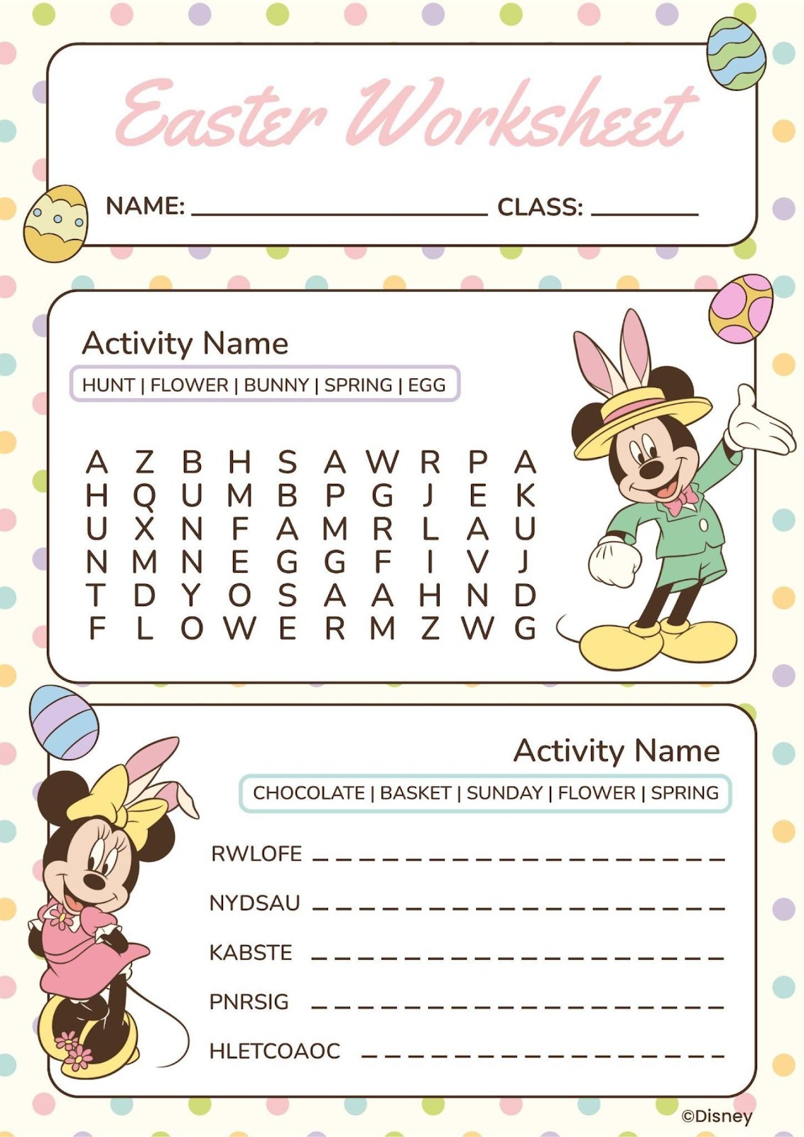PowerPoint Google Slides Templates On Disney Worksheets