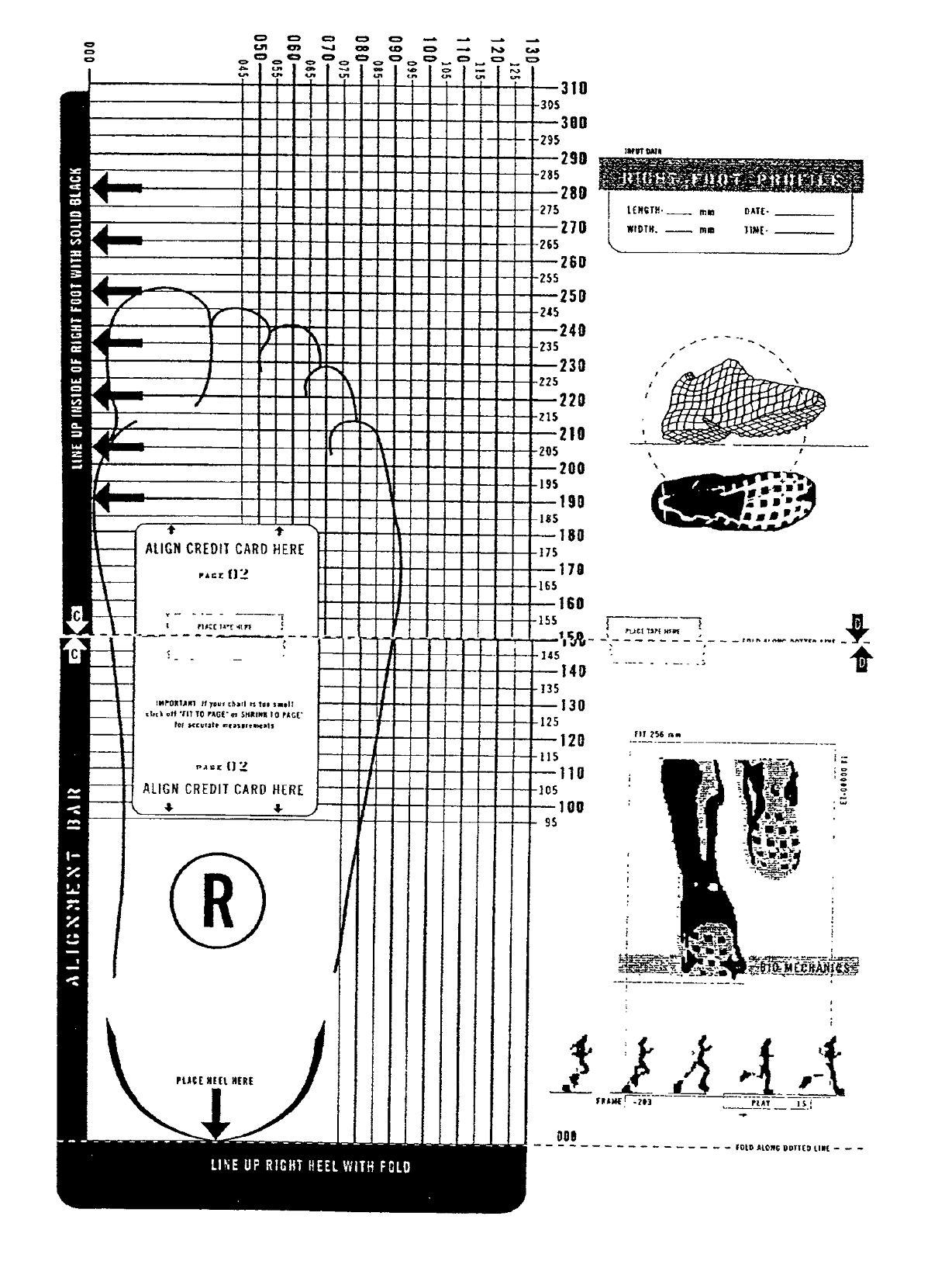 Printable Foot Measure Shoe Width Chart Uk Clarks Printable Foot Clarks Junior Foot Gauge Printable Shoe