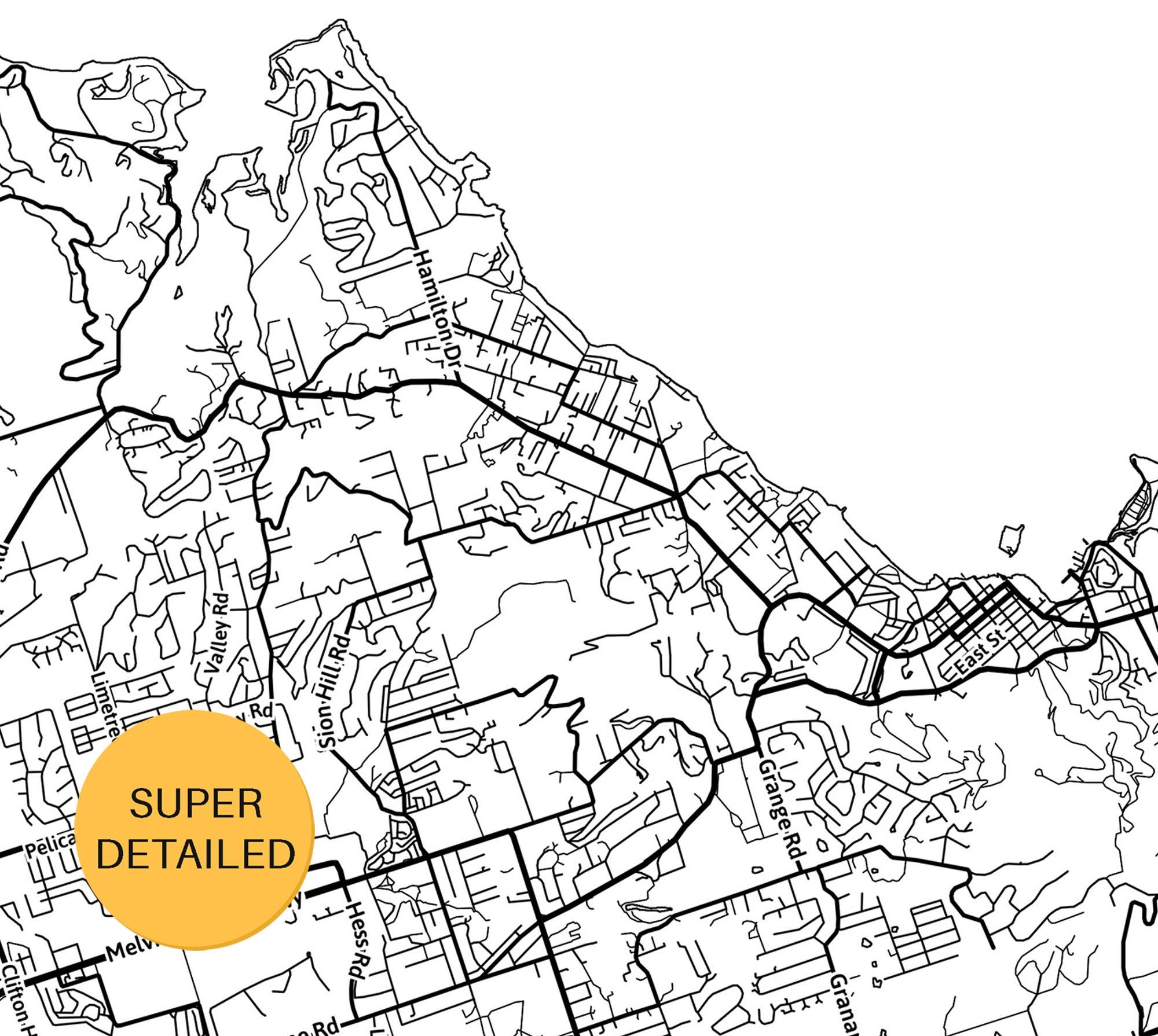 Printable Map Of Saint Croix United States Virgin Islands With Street Names Instant Download City Map Travel Gift City Poster Etsy Printable Map Of Saint Croix United States Virgin Islands With Street Names Instant Download City Map Travel Gift City Poster Etsy