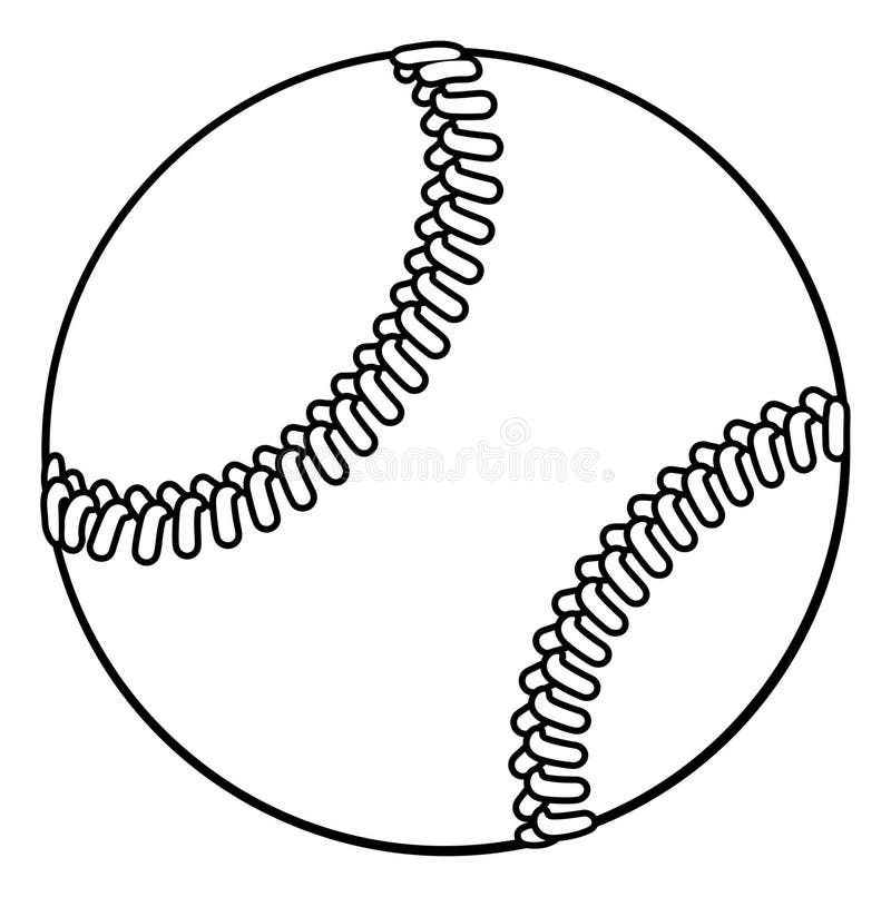 Softball Coloring Page Stock Illustrations 33 Softball Coloring Page Stock Illustrations Vectors Clipart Dreamstime