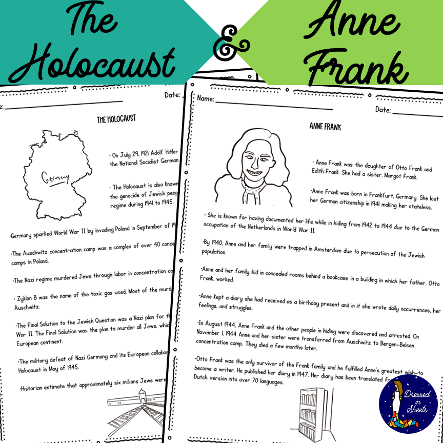The Holocaust And Anne Frank Made By Teachers The Holocaust And Anne Frank Made By Teachers