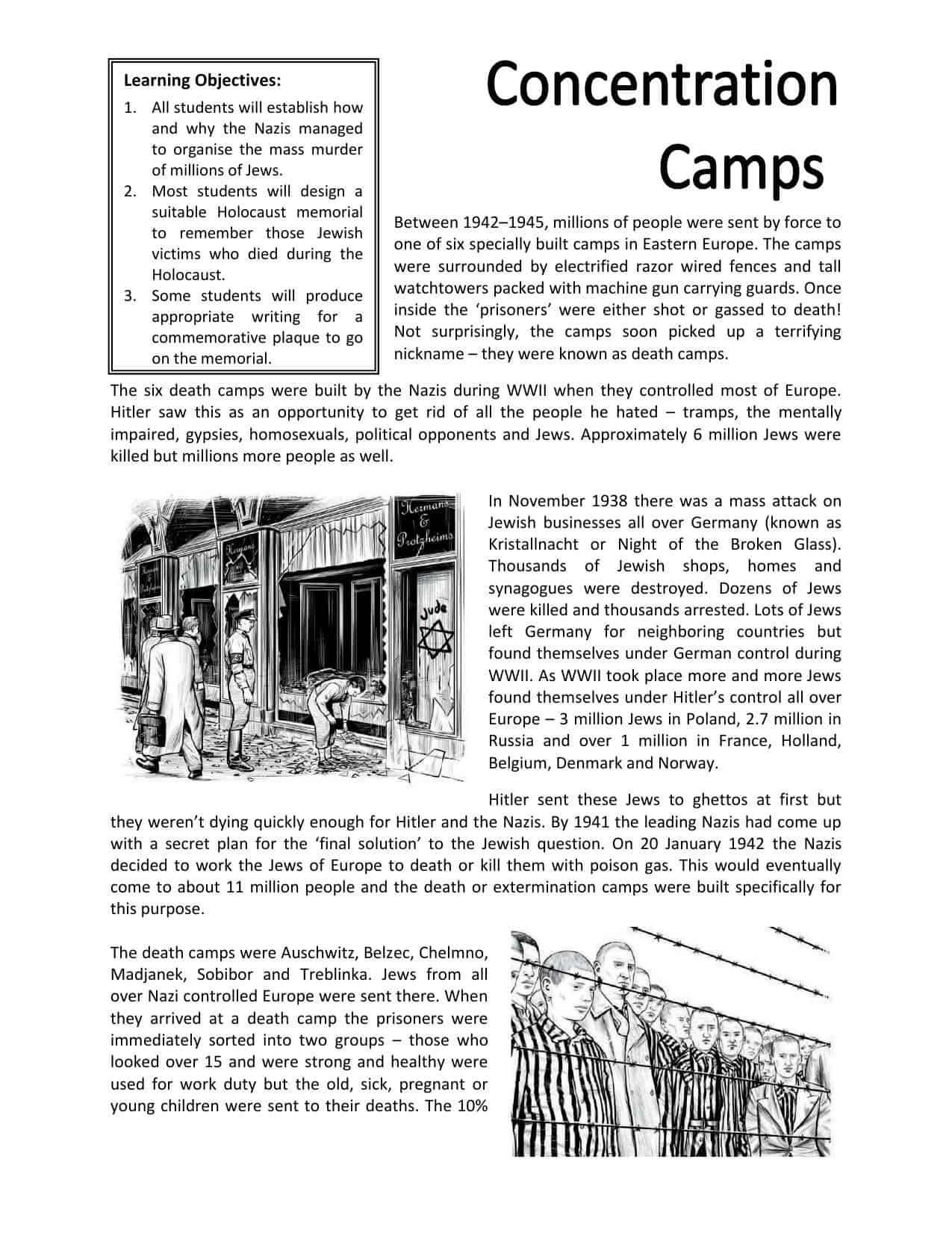 The Holocaust Worksheets KS3 KS4 Lesson Plans Resources The Holocaust Worksheets KS3 KS4 Lesson Plans Resources