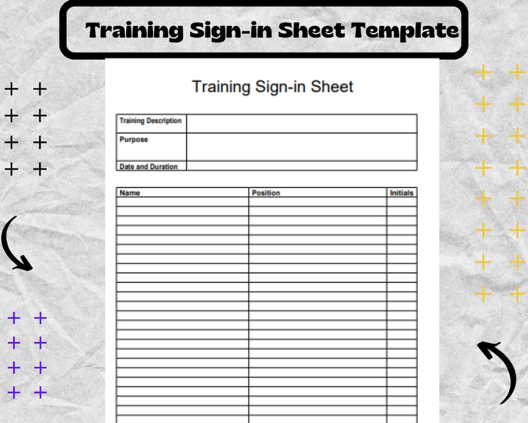 Free Printable Inservice Sign In Sheet Free Printable Inservice Sign In Sheet