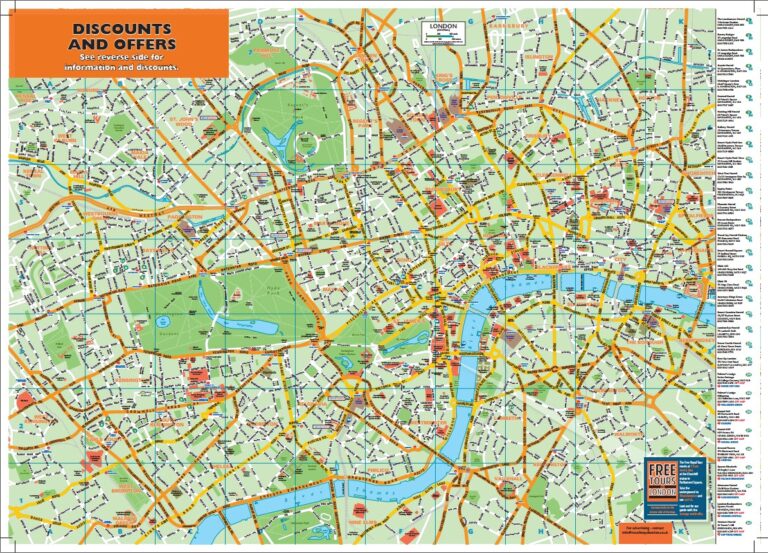 Travel Maps London Customised Map Oxford Cartographers