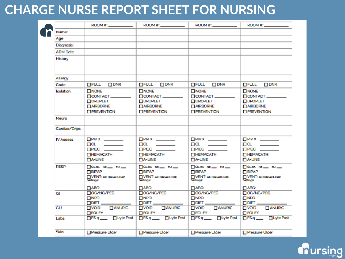 Ultimate Nursing Report Sheet Database Free Downloads Ultimate Nursing Report Sheet Database Free Downloads