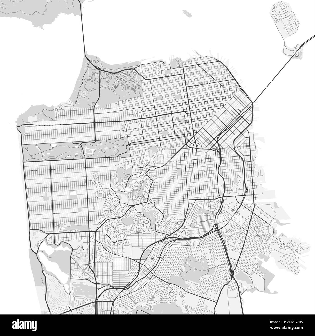 Printable Map Of San Francisco