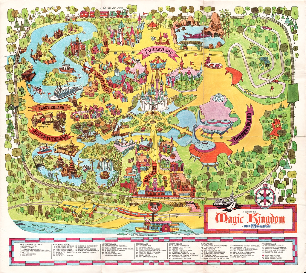 Printable Maps Of Disney World Parks
