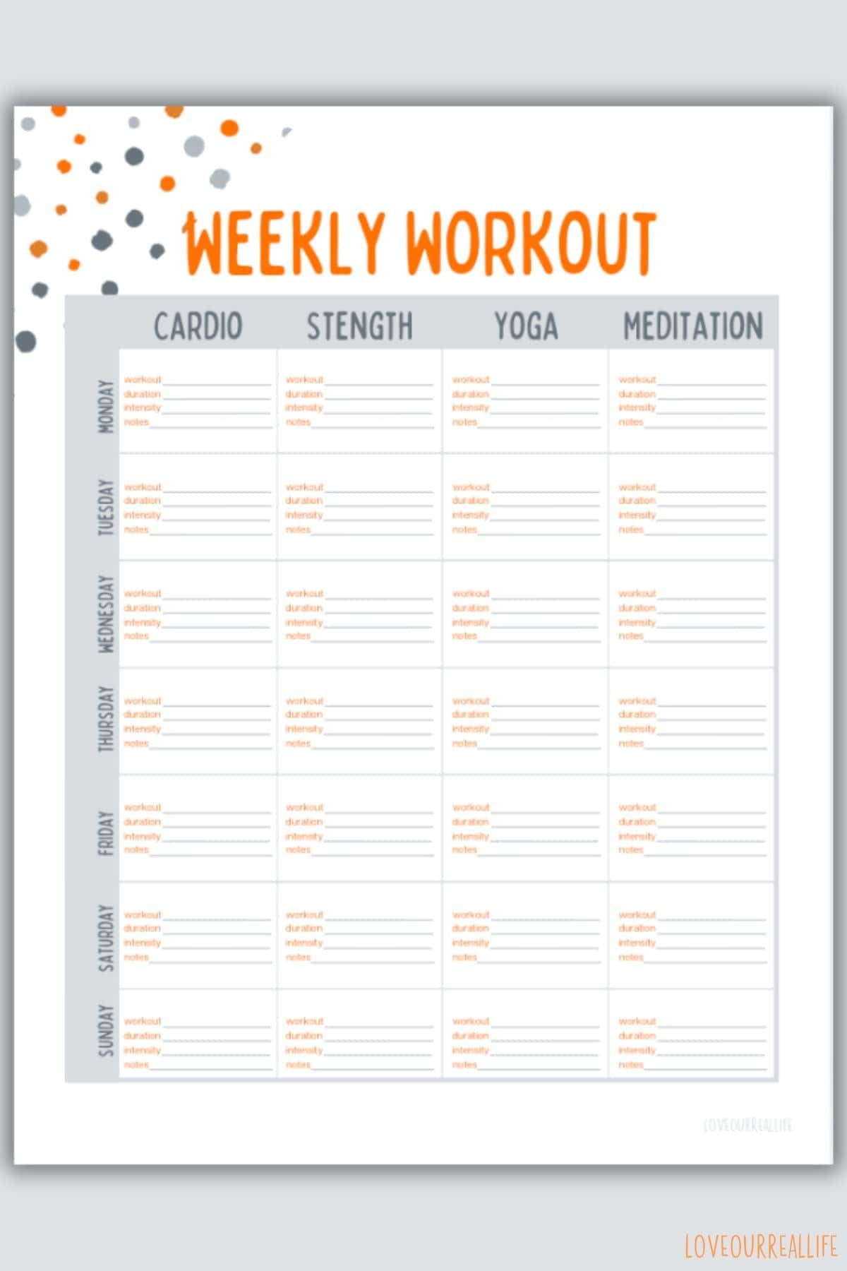 Workout Calendar Template Achieve Your Fitness Goals Love Our Real Life Workout Calendar Template Achieve Your Fitness Goals Love Our Real Life