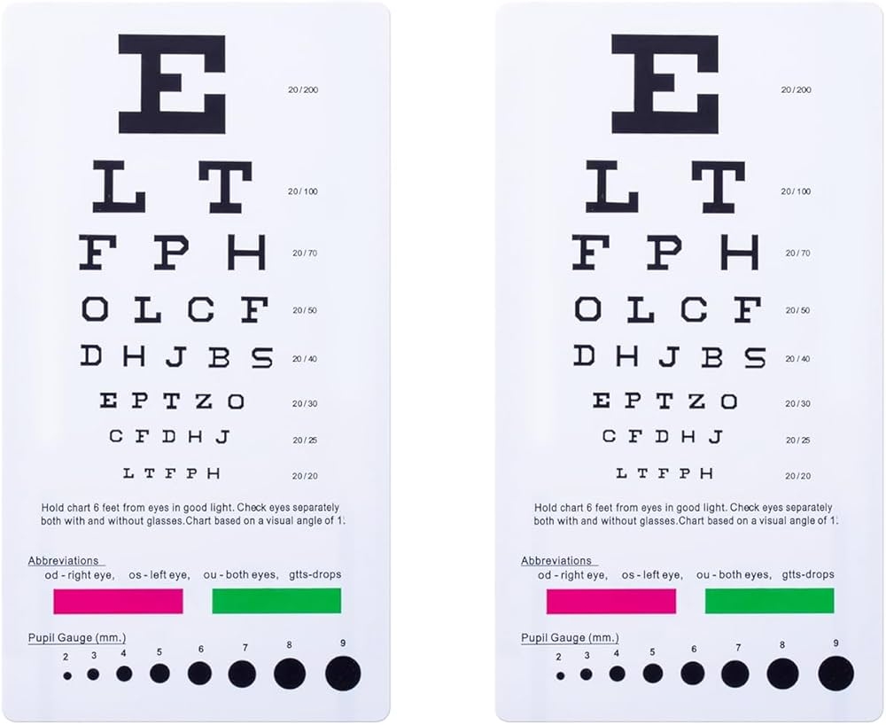 Printable Eye Chart Vision Test Printable Eye Chart Vision Test